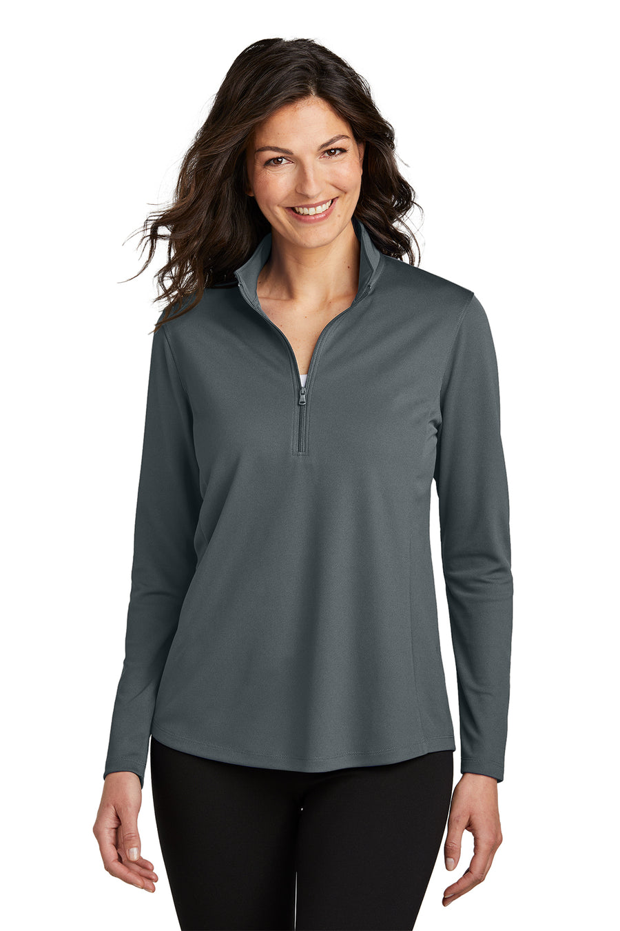 Port Authority Ladies Dry Zone UV Micro-Mesh 1/4-Zip