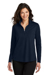 Port Authority Ladies Dry Zone UV Micro-Mesh 1/4-Zip