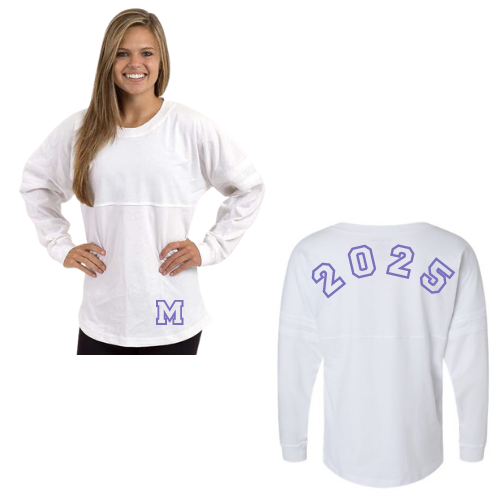 Boxercraft Women's Pom Pom Long Sleeve Jersey T-Shirt