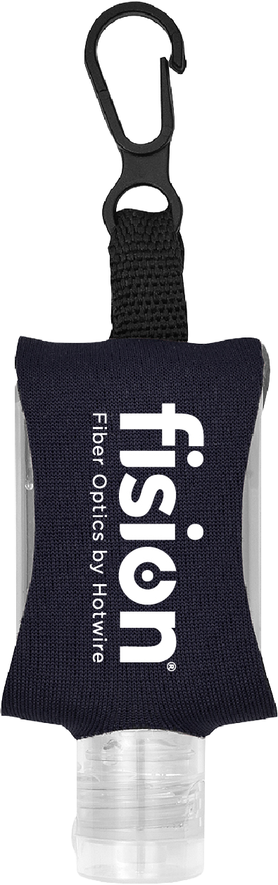 1 oz. Hand Sanitizer With EVA CASE AND CLIP