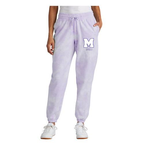 Port & Company® Ladies Beach Wash® Cloud Tie-Dye Sweatpants