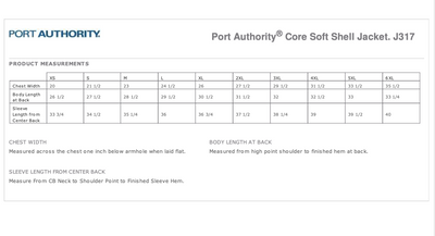 Port Authority - Core Soft Shell Jacket